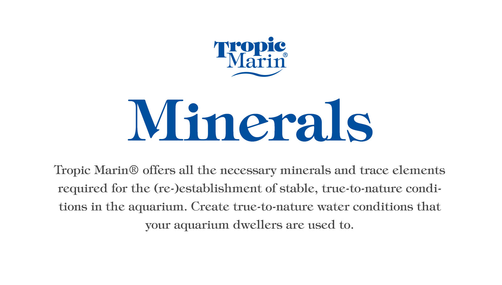 Tropic Marin Minerals Tropic Marin Minerals
