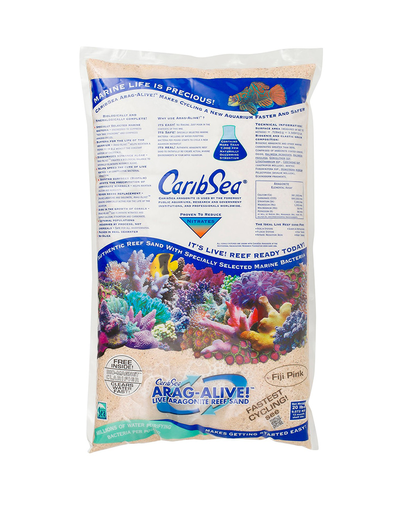 Caribsea Arag Alive Fiji Pink Caribsea Arag Alive Fiji Pink
