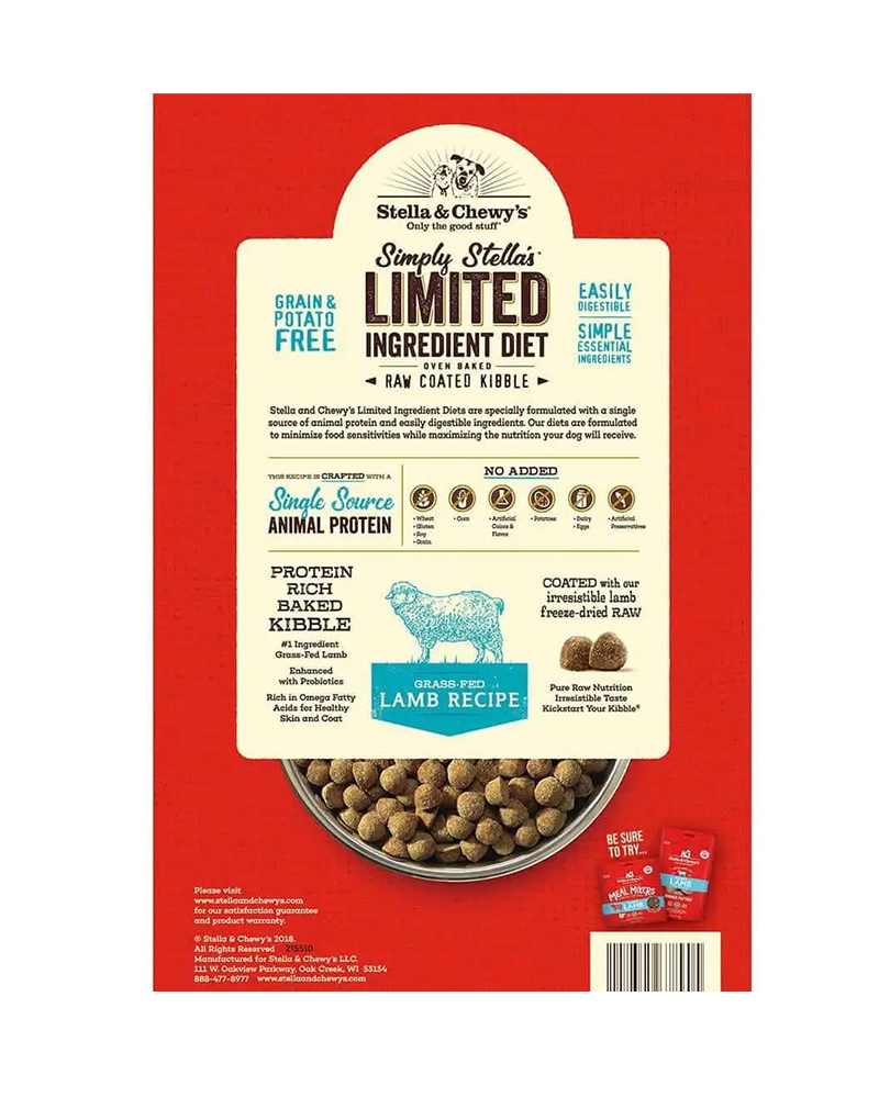 Limited Ingredient Grass-Fed Lamb Raw Coated Kibble_2 Limited Ingredient Grass-Fed Lamb Raw Coated Kibble